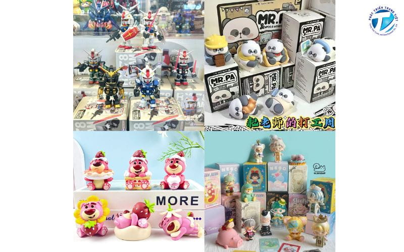 Các loại mô hình blind box phổ biến hiện nay